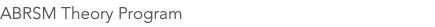 ABRSM Theory Program